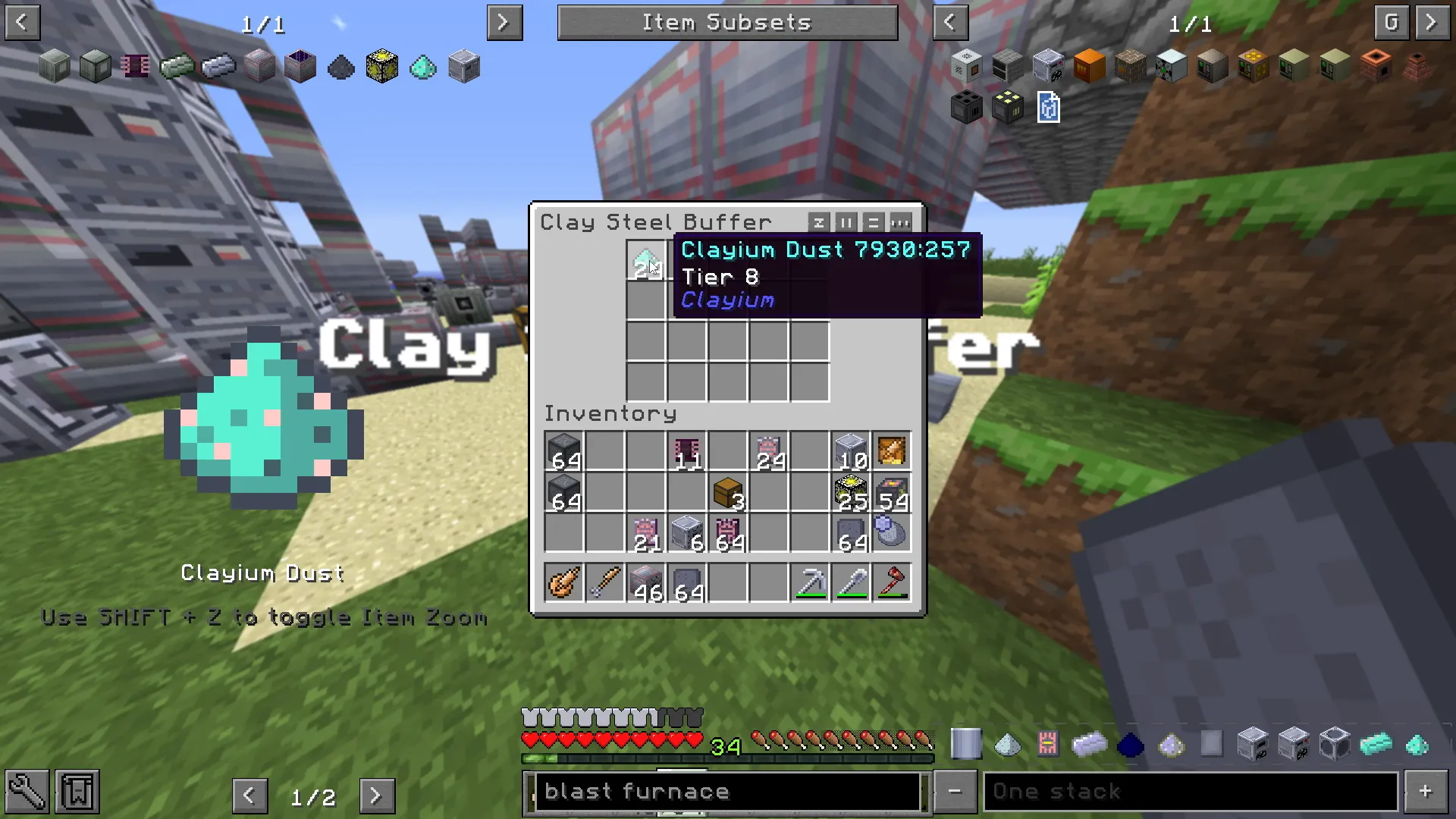 Clayium Dust